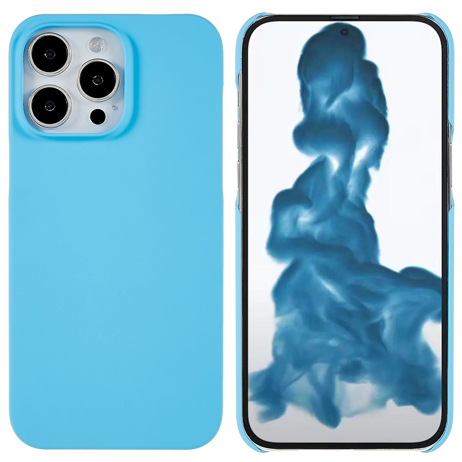 Til iPhone 15 Pro Max gummibelagt mobiltelefoncover Ridsefast PC-beskyttende telefoncover Til iPhone 15 Pro Max gummibelagt mobiltelefoncover Ridsefast PC-beskyttende telefoncover